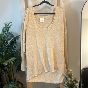 Aerie oversized tan sweater-XXL